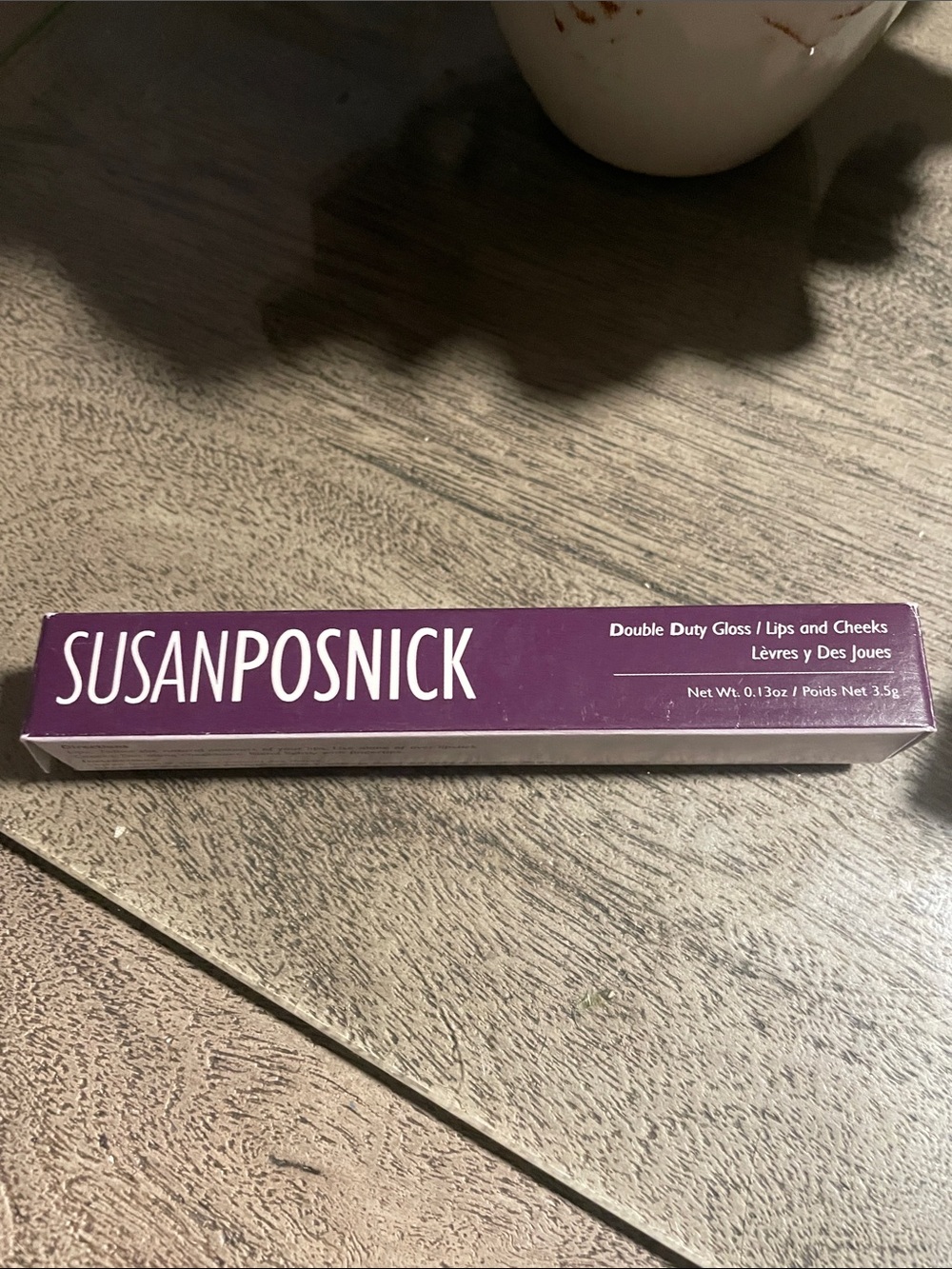 Double Duty Gloss for Lips & Cheeks — Plum